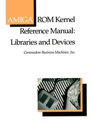 Cover des Amiga ROM Kernel Reference Manual