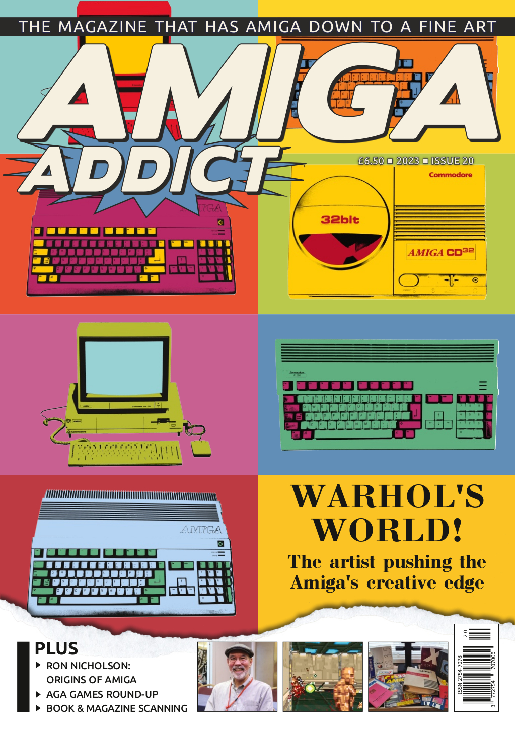 Titelbild der Amiga-Addict-Ausgabe 20