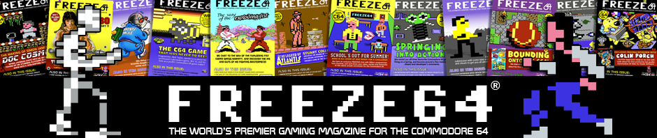 Logo der aktuellen C64-Zeitschrift FREEZE64