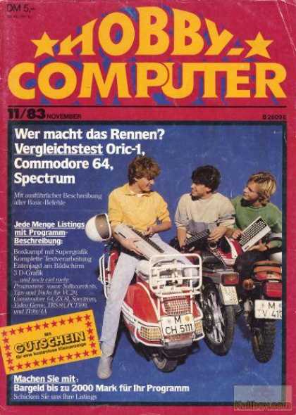 Titelkopf der ersten Ausgabe, die noch Hobby Computer hieß